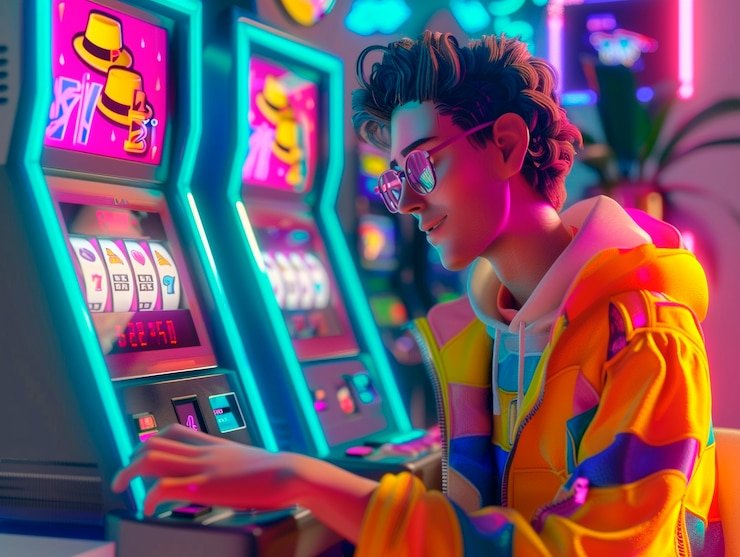 Kartu pengecekan pembayaran berwarna neon